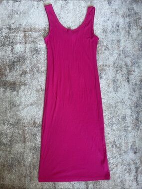 Ambiance Sleeveless Maxi Dress in Fuchsia